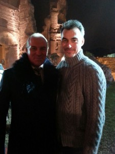 Con Chad Stahelski, regista del film