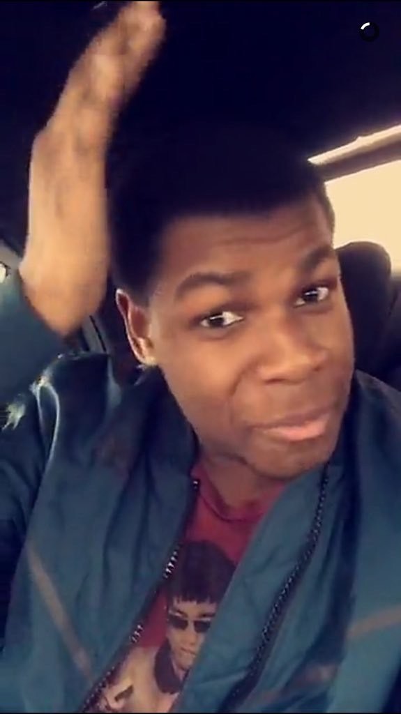 John Boyega Riprese Star Wars VIII