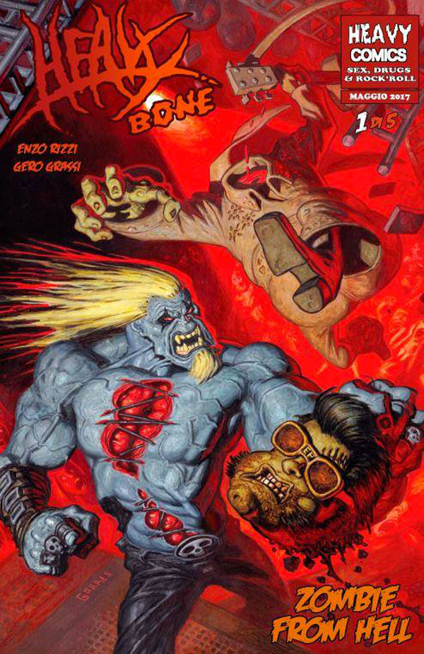 Arriva il nuovo Heavy Bone, lo zombie rock di Enzo Rizzi