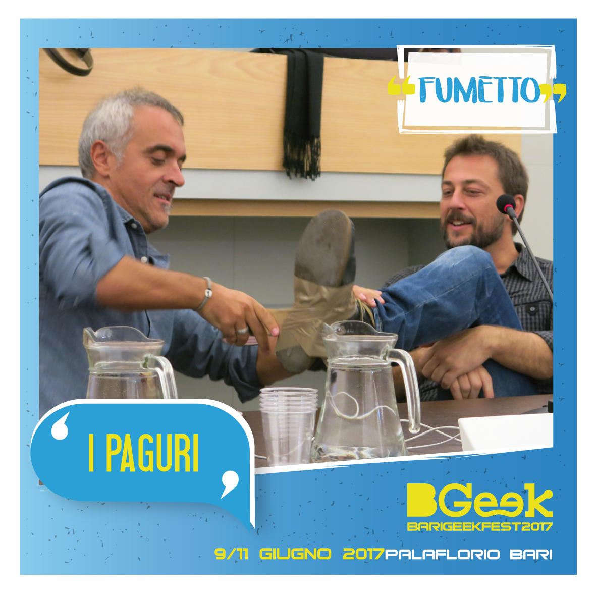 Daniele Caluri e Emiliano Pagani (i Paguri)