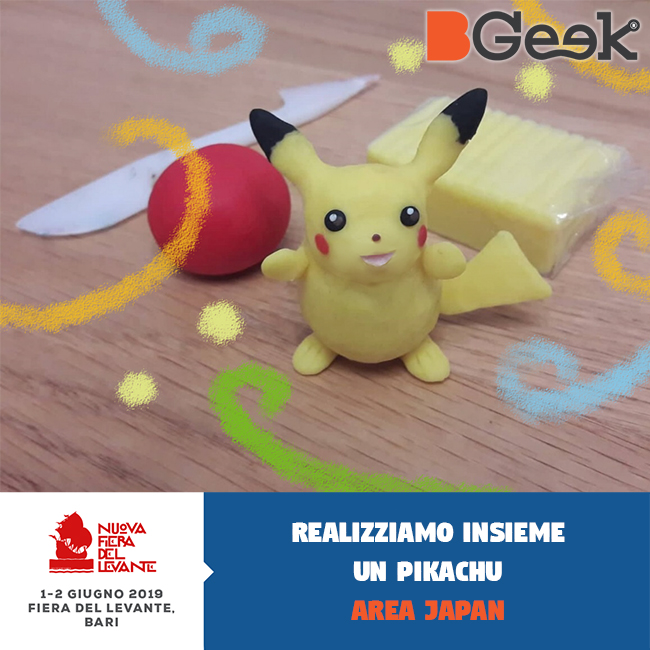 Realizziamo insieme un simpatico Pikachu!